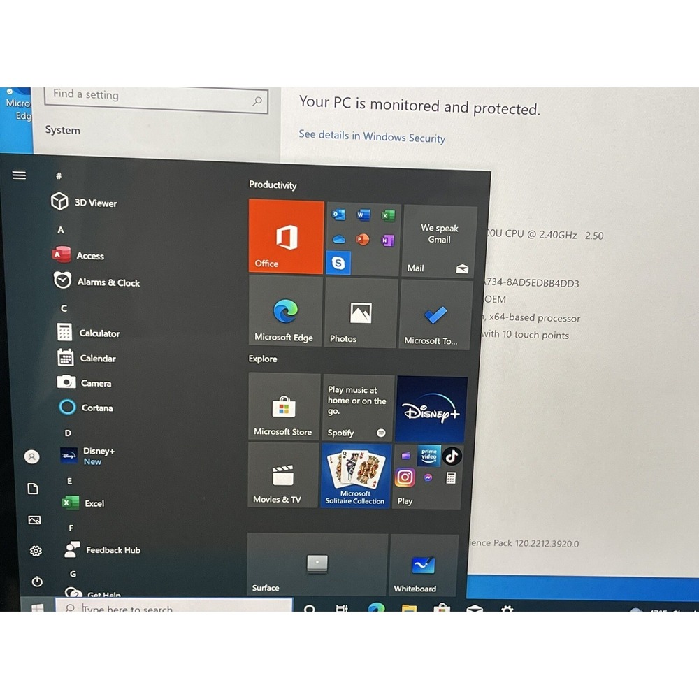 Microsoft Surface Pro 4 - i5 - 4GB RAM - 128GB SSD - 12.3" Windows 10 (read)